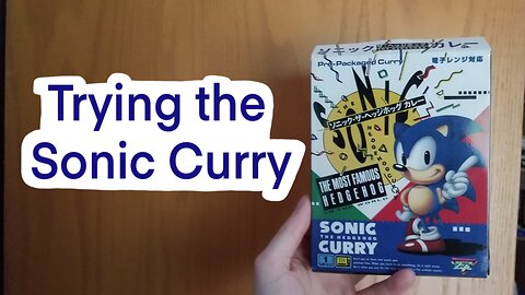 I Tried the Blue Sonic Curry