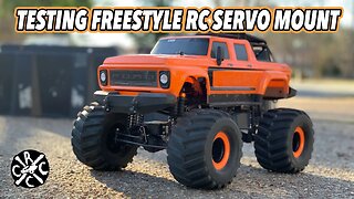 TESTED: Freestyle RC Servo Mount Test For CEN B50 and HL150