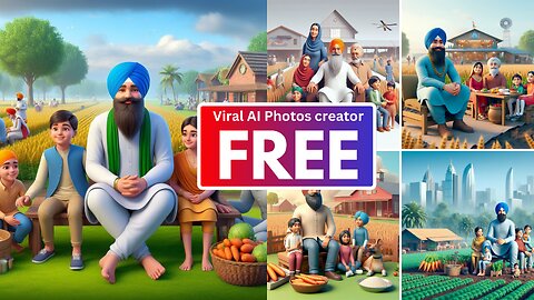 Viral Sikh AI generated with Bing image creator Step-by-Step Tutorial