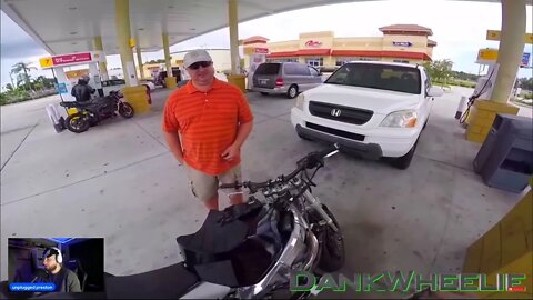 ROAD RAGE AT ITS BEST - BIKER VS KAREN