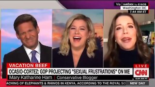 CNN Mocks AOC For Thinking Everyone is Attracted to Her