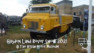 Gaydon Land Rover Show 2021
