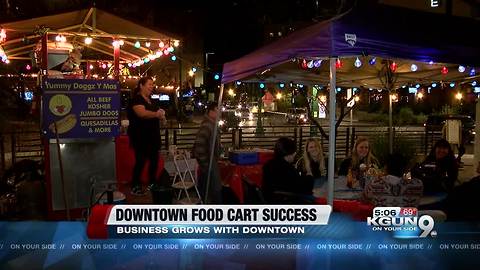 A slice of the downtown late night food scene