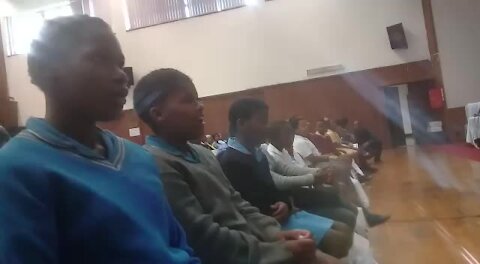 SOUTH AFRICA - Durban - School pupils receive uniforms (Videos) (YL7)