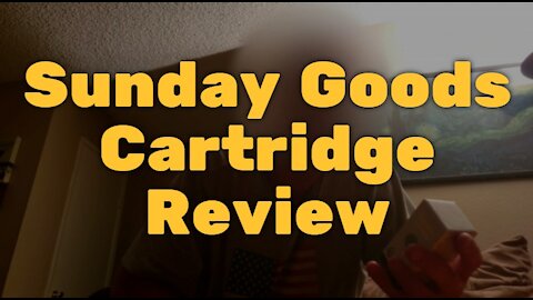 Sunday Goods Cartridge Review: Sunday Goods Cartridge Review: Super Oil Beats The Design