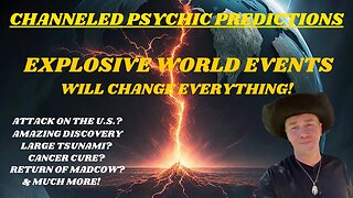 ⚠️ PSYCHIC J.T. PREDICTS ⚠️ EXPLOSIVE WORLD EVENTS WILL CHANGE EVERYTHING! CHANNELED #PREDICTIONS