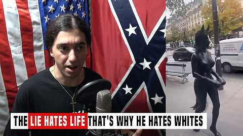 The Lie hates life that's why he hates whites