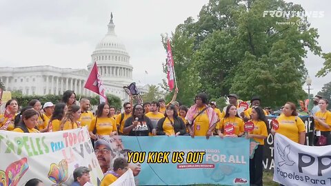 Massive Protest on Capitol Hill DEMANDING Illegals are Given the Right to Vote