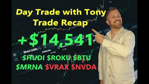 Day Trade With Tony Trade Recap +$14.5k Green Day To Bounce Back In Style