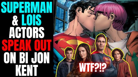 Superman and Lois Actors Speak On Jon Kent Getting Turned Bisexual In DC Comics
