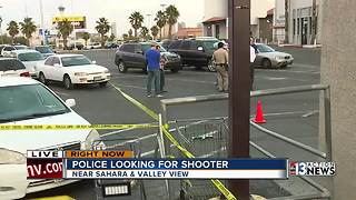 One man shot in supermarket parking lot