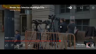 An interview with a mainstream media cameraman outside Oathkeepers Rhodes Jury Selection D.C.