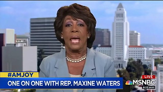 Maxine Waters Denounces Schumer, He'll Do 'Anything' to Protect His Leadership