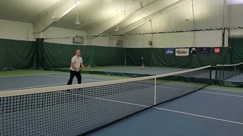 Functional Tennis Pointer training aid / First time demo