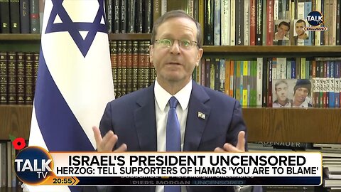 Izraelský prezident prohlásil, že Palestinci si zničenou Gazu musí postavit znovu, ale bez Hamásu!