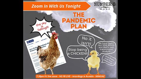 Ep 125 N8 26th July 2024 The Sky is Falling - No It Isn't! The Truth of the Pandemic Plan