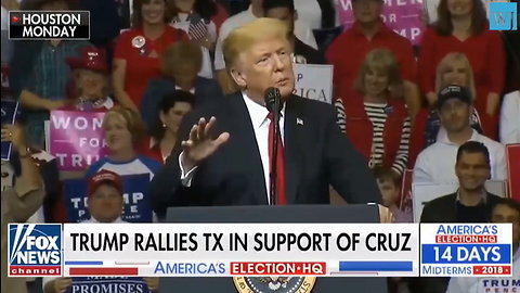 Trump Unveils New Nickname for Cruz Ahead of Midterms: 'Nobody Has Helped Me More'