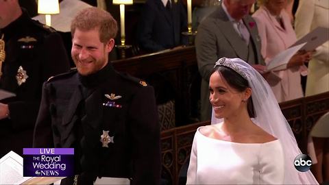 ROYAL WEDDING | Prince Harry and Meghan Markle exchange vows