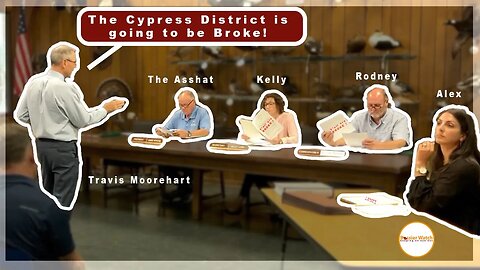😲 WHAT did he just say about the Cypress District! Are they BROKE yet? 💸