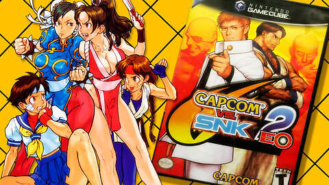 GAMEEXTV - retroautopsia de CAPCOM VS SNK 2 EO para el GAMECUBE