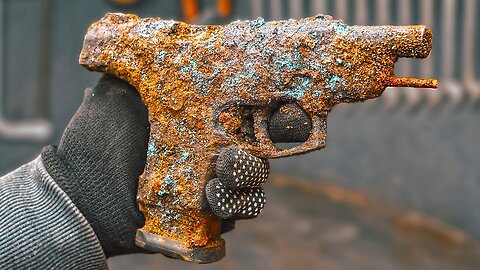 Ultimate Restoration: Watch a Broken Pistol Come Back to Life! (With Shooting Test)