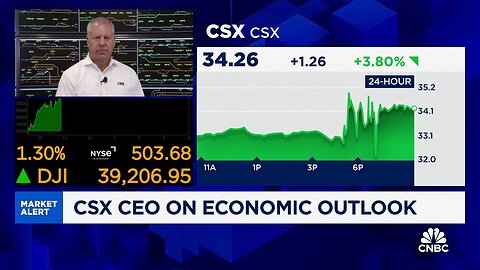 CSX CEO on earnings: We see a strong second half of the year for us | NE