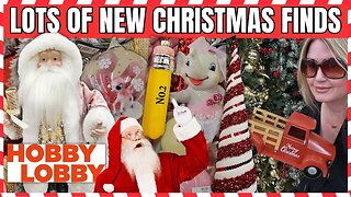 CHRISTMAS 2023 at Hobby Lobby | NEW ORNAMENTS AND MORE | #hobbylobby #christmas #christmastree