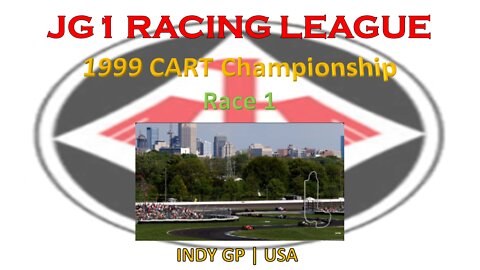 Race 1 | JG1 Racing League | 1999 CART Championship | Indy GP | USA