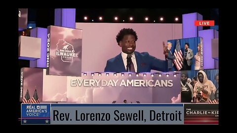 Rev Lorenzo Sewell's Surprisng Encounter with Donald Trump in Detroit!