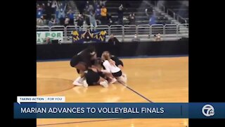 Marian advances to volleyball finals