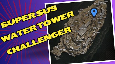 Sus Player Challenges Me On The Water Tower!