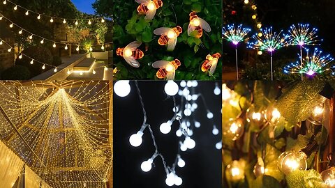 10 Cool Lighting Options #lighting | Aliexpress | Lighting for summer party or backyard relaxation