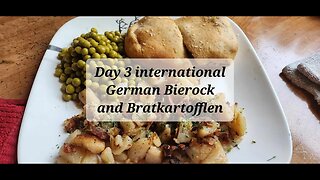 Day 3 International week German. Bierock and Bratkartofflen #germanfood