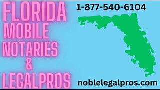 Naples FL Online Mobile Notary Public Near Me 1 877 540 6104
