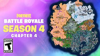 Fortnite Season 4 - Map Reveal