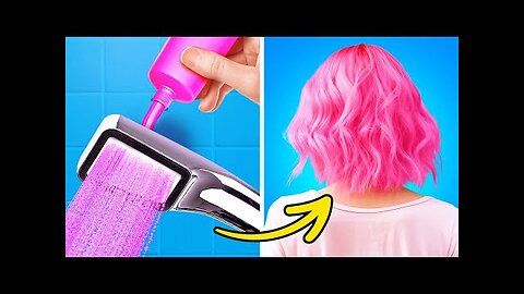 🌈Colorful Hair Hacks For Girls || DIY Beauty Tricks And Smart Girly Hacks 👠💎