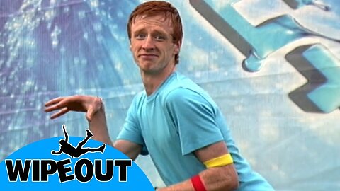 Jack gets dismantled by the 🔴🔴🔴 | Total Wipeout Official | Clip