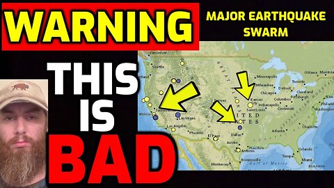 WARNING!! ⚠️ Major EARTHQUAKE SWARM SHAKES USA - This is NOT GOOD - PREPARE NOW!