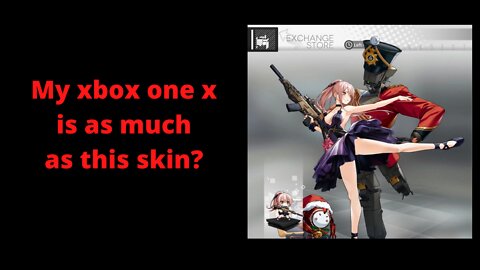 The skin gacha of girls frontline is a problem