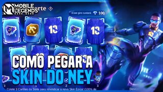 DICA PARA PEGAR A SKIN DO NEYMAR MUITO BARATO!! (NÃO É GARANTIDO, DEI SORTE!!) | MLBB