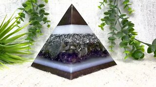 Ascension Orgonites Pyramid - ANDREA