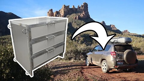 DIY Travel Cabinet for SUV's, Van's & Overland Adventuring