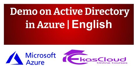 #Demo on Active Directory -Ekascloud - English