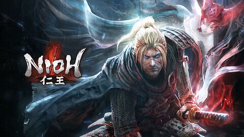 Playing Nioh Co-op with my friend