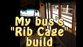 Bus Conversion to RV Life "Snapshot Video" Building Frame/Ribs