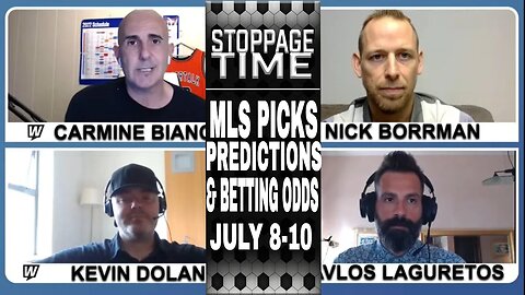 ⚽ MLS Picks, Predictions and Betting Odds for the Weekend of July 8-10 | Stoppage Time