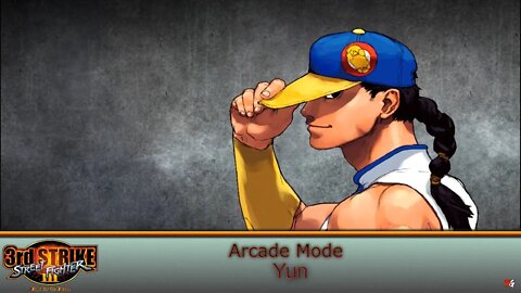 Street Fighter III: 3rd Strike: Arcade Mode - Yun