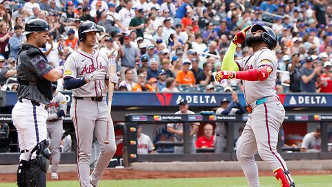 MLB Marcell Ozuna and Matt Olson hit back-to-back homers