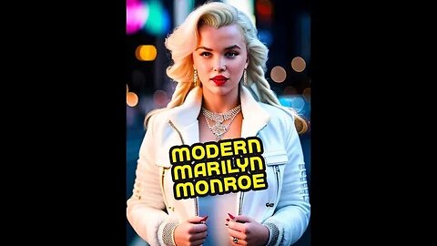 MODERN MARILYN MONROE, ( AI ART, AI GENERATORS ) @MIX_IMAGI