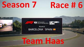 F1 Manager 2022 Season 7 Team Haas Race 6